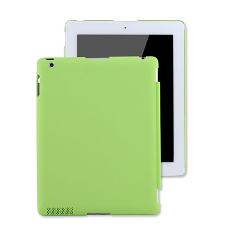 Coque Plastique Rigide Mat pour Apple iPad 2 Vert