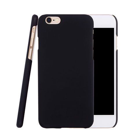 Coque Plastique Rigide Mat pour Apple iPhone 6 Plus Noir