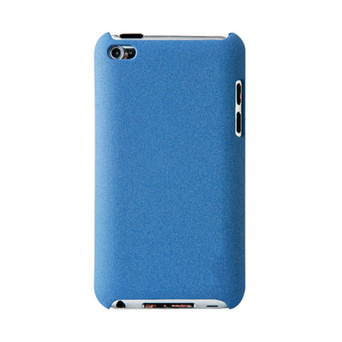 Coque Plastique Rigide Mat pour Apple iPod Touch 4 Bleu Ciel