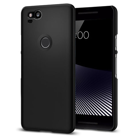 Coque Plastique Rigide Mat pour Google Pixel 2 Noir