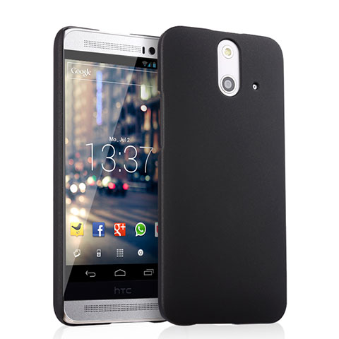 Coque Plastique Rigide Mat pour HTC One E8 Noir