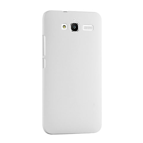 Coque Plastique Rigide Mat pour Huawei Ascend GX1 Blanc