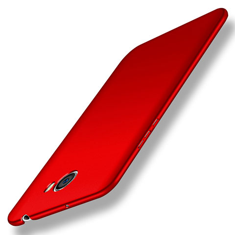 Coque Plastique Rigide Mat pour Huawei Honor Play 5 Rouge