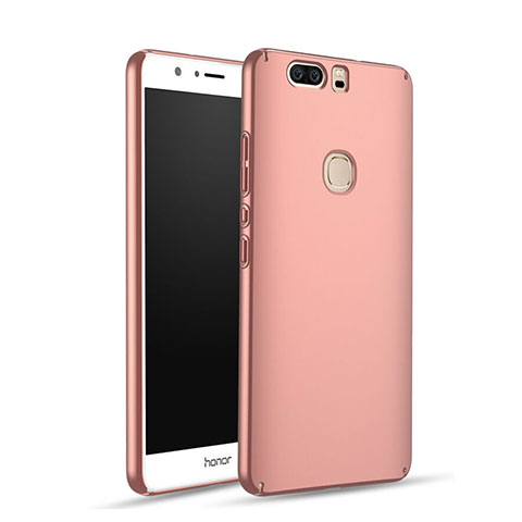 Coque Plastique Rigide Mat pour Huawei Honor V8 Or Rose