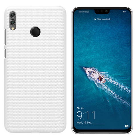 Coque Plastique Rigide Mat pour Huawei Honor View 10 Lite Blanc