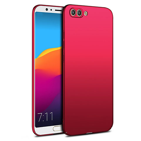 Coque Plastique Rigide Mat pour Huawei Honor View 10 Rouge