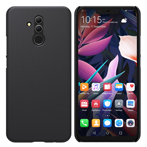 Coque Plastique Rigide Mat pour Huawei Mate 20 Lite Noir