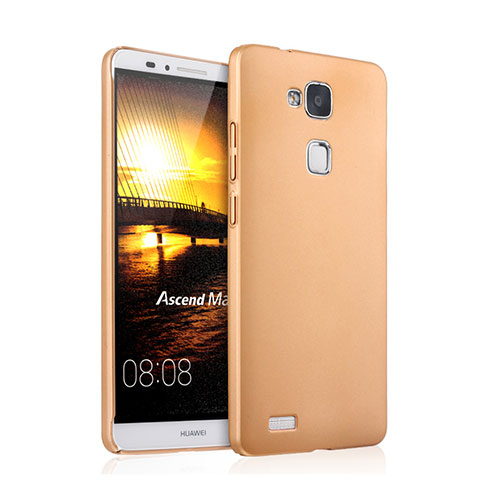 Coque Plastique Rigide Mat pour Huawei Mate 7 Or