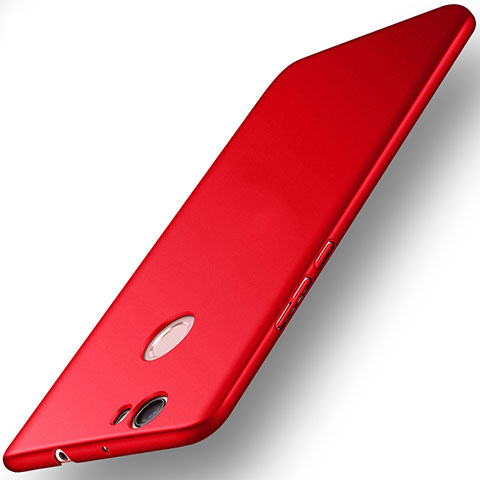 Coque Plastique Rigide Mat pour Huawei Nova Rouge