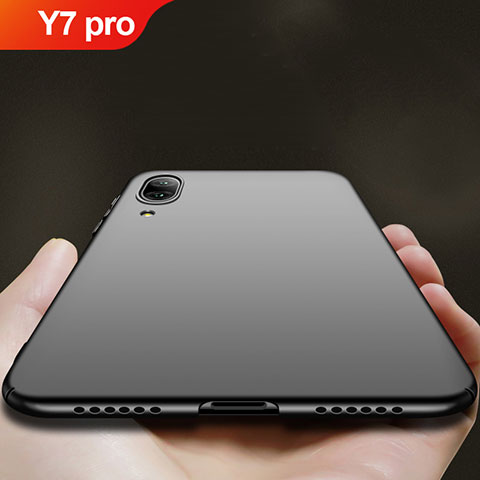 Coque Plastique Rigide Mat pour Huawei Y7 Pro (2019) Noir