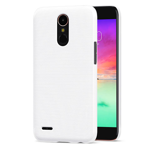 Coque Plastique Rigide Mat pour LG K10 (2017) Blanc