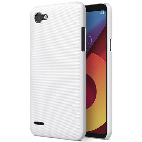 Coque Plastique Rigide Mat pour LG Q6 Blanc