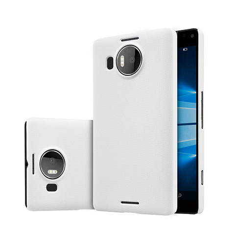 Coque Plastique Rigide Mat pour Microsoft Lumia 950 XL Blanc