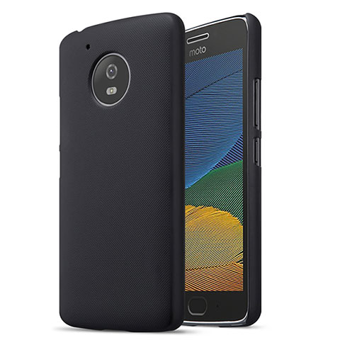 Coque Plastique Rigide Mat pour Motorola Moto G5 Noir