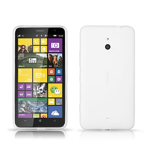 Coque Plastique Rigide Mat pour Nokia Lumia 1320 Blanc