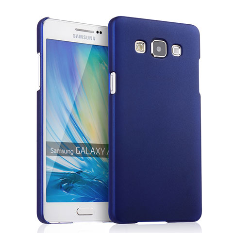 Coque Plastique Rigide Mat pour Samsung Galaxy A5 SM-500F Bleu