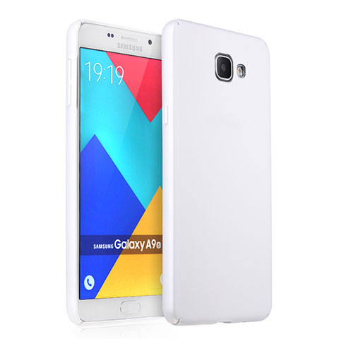 Coque Plastique Rigide Mat pour Samsung Galaxy A9 (2016) A9000 Blanc