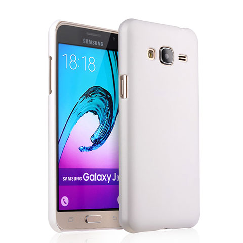 Coque Plastique Rigide Mat pour Samsung Galaxy Amp Prime J320P J320M Blanc