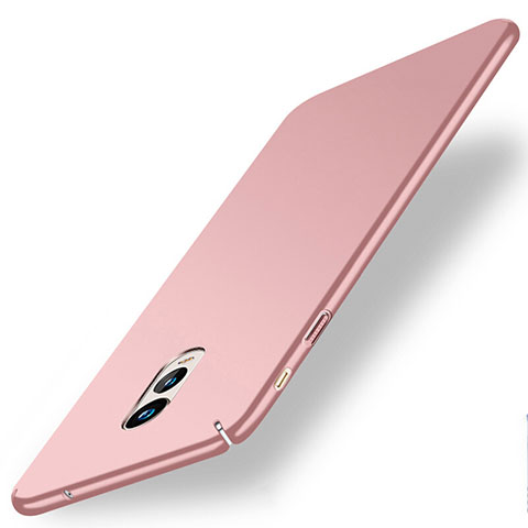 Coque Plastique Rigide Mat pour Samsung Galaxy C7 (2017) Or Rose