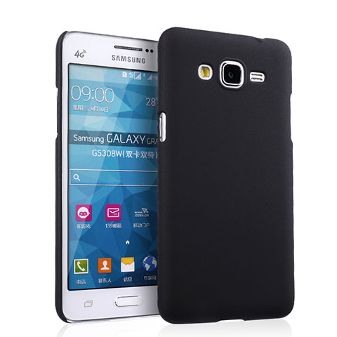 Coque Plastique Rigide Mat pour Samsung Galaxy Grand Prime SM-G530H Noir