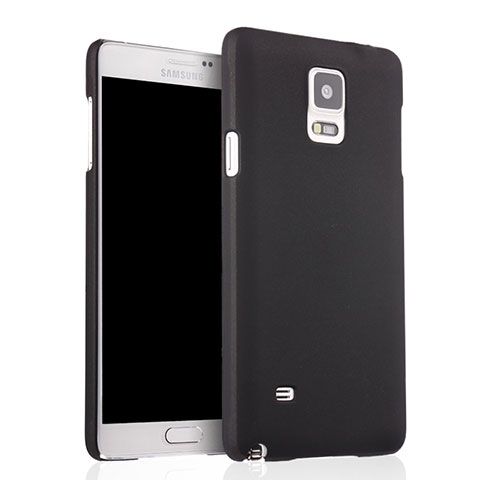 Coque Plastique Rigide Mat pour Samsung Galaxy Note 4 SM-N910F Noir