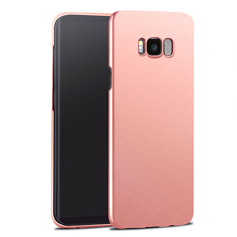 Coque Plastique Rigide Mat pour Samsung Galaxy S8 Or Rose