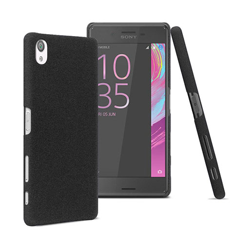 Coque Plastique Rigide Mat pour Sony Xperia X Performance Dual Noir