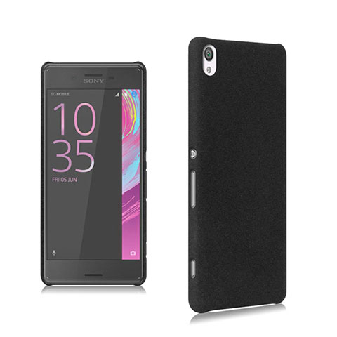 Coque Plastique Rigide Mat pour Sony Xperia XA F3111 (2016) Noir