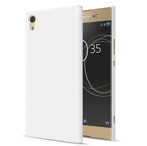 Coque Plastique Rigide Mat pour Sony Xperia XA1 Ultra Blanc