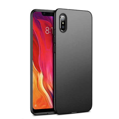 Coque Plastique Rigide Mat pour Xiaomi Mi 8 Explorer Noir