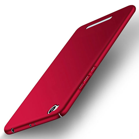 Coque Plastique Rigide Mat pour Xiaomi Redmi 3 Rouge