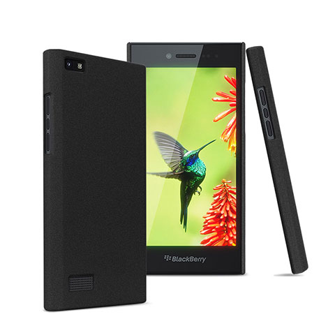 Coque Plastique Rigide Sables Mouvants pour Blackberry Leap Noir