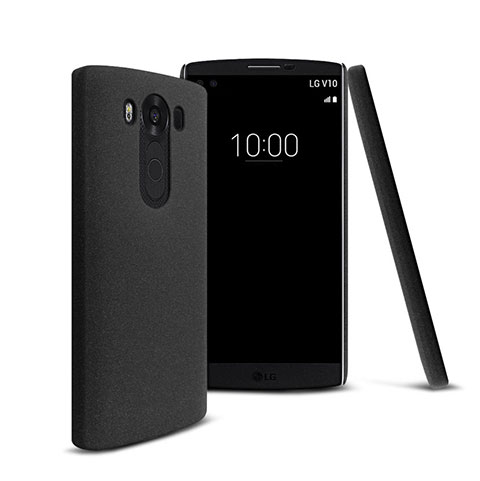 Coque Plastique Rigide Sables Mouvants pour LG V10 Noir