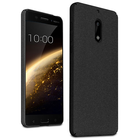 Coque Plastique Rigide Sables Mouvants pour Nokia 6 Noir