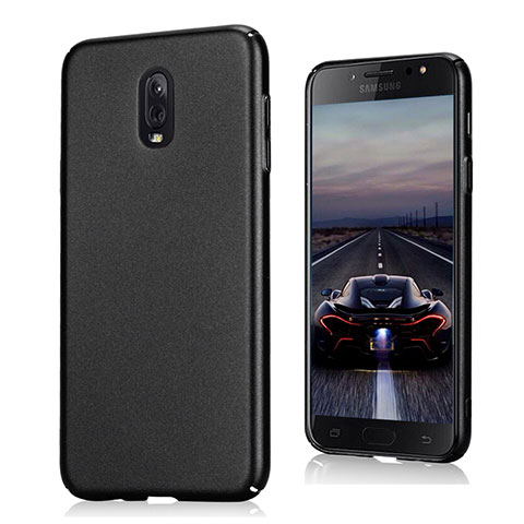 Coque Plastique Rigide Sables Mouvants pour Samsung Galaxy C7 (2017) Noir