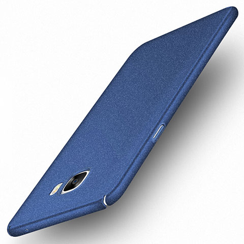 Coque Plastique Rigide Sables Mouvants pour Samsung Galaxy C7 SM-C7000 Bleu