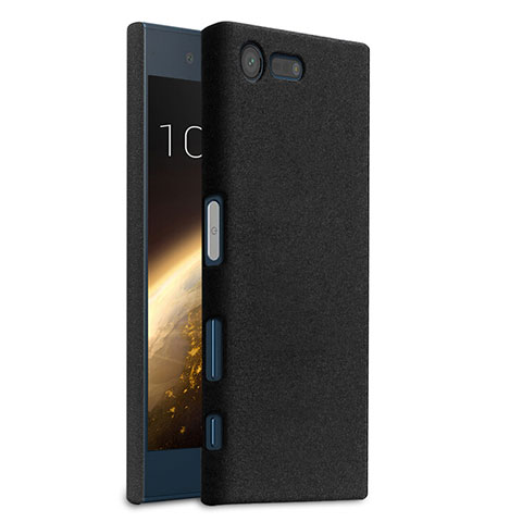 Coque Plastique Rigide Sables Mouvants pour Sony Xperia X Compact Noir