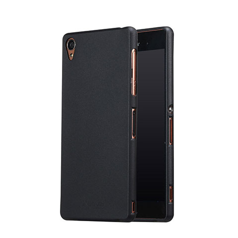 Coque Plastique Rigide Sables Mouvants pour Sony Xperia Z3 Noir