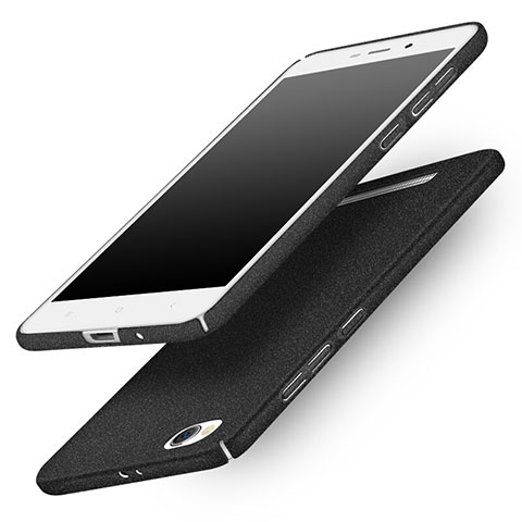 Coque Plastique Rigide Sables Mouvants pour Xiaomi Redmi 4A Noir