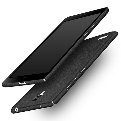 Coque Plastique Rigide Sables Mouvants Q01 pour Xiaomi Redmi Note Noir