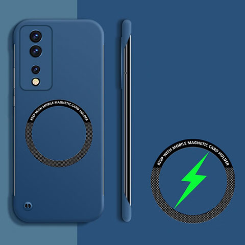 Coque Plastique Rigide Sans Cadre Etui Housse Mat avec Mag-Safe Magnetic Magnetique pour Huawei Honor 80 GT 5G Bleu