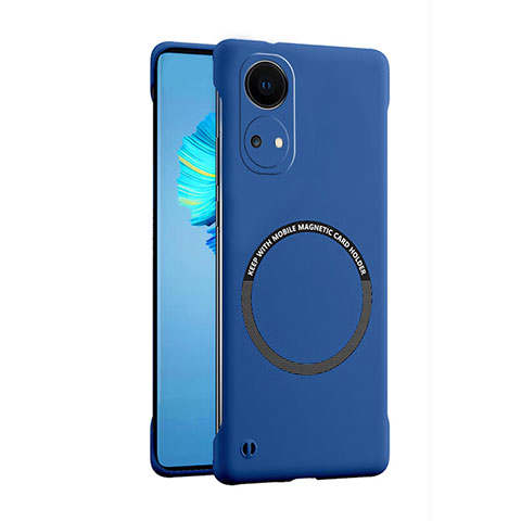 Coque Plastique Rigide Sans Cadre Etui Housse Mat avec Mag-Safe Magnetic Magnetique pour Huawei Honor X7 Bleu