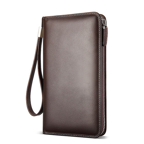 Coque Pochette Cuir Universel H19 Marron