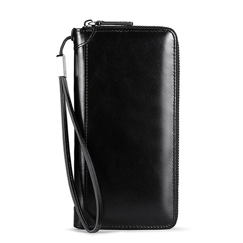 Coque Pochette Cuir Universel H32 Noir