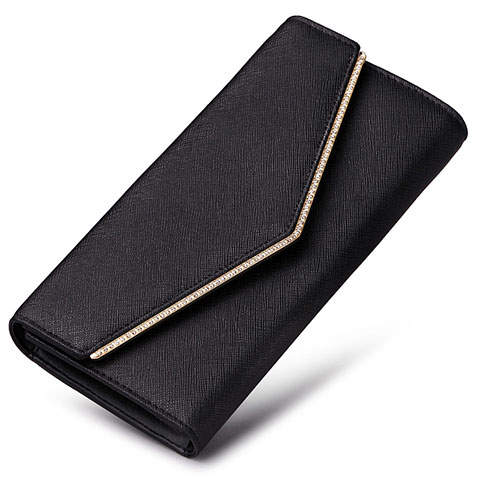 Coque Pochette Cuir Universel K03 Noir