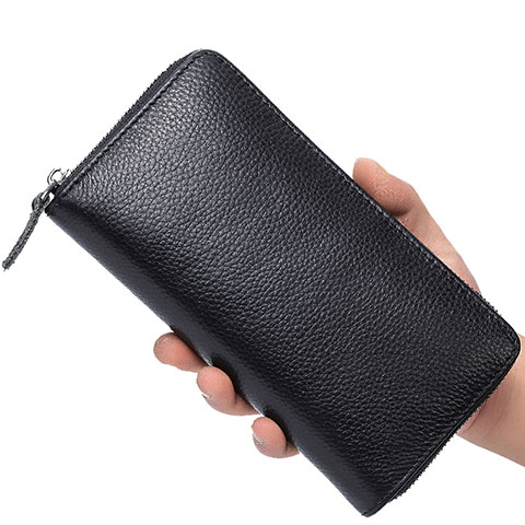 Coque Pochette Cuir Universel K07 Noir