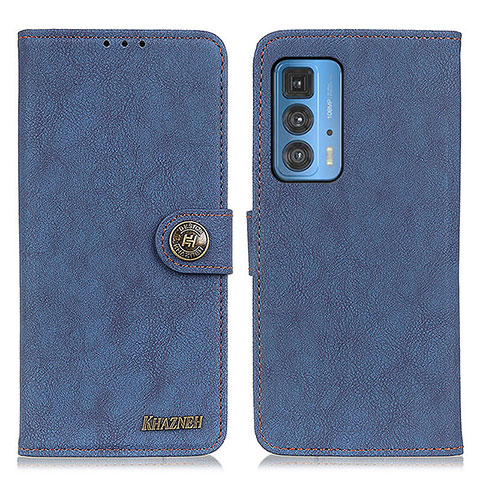 Coque Portefeuille Livre Cuir Etui Clapet A01D pour Motorola Moto Edge S Pro 5G Bleu