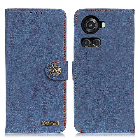 Coque Portefeuille Livre Cuir Etui Clapet A01D pour OnePlus 10R 5G Bleu