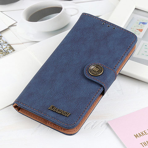 Coque Portefeuille Livre Cuir Etui Clapet A01D pour OnePlus 9RT 5G Bleu