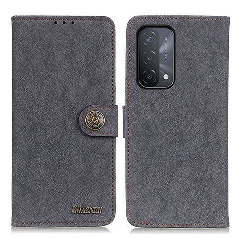 Coque Portefeuille Livre Cuir Etui Clapet A01D pour Oppo A54 5G Noir